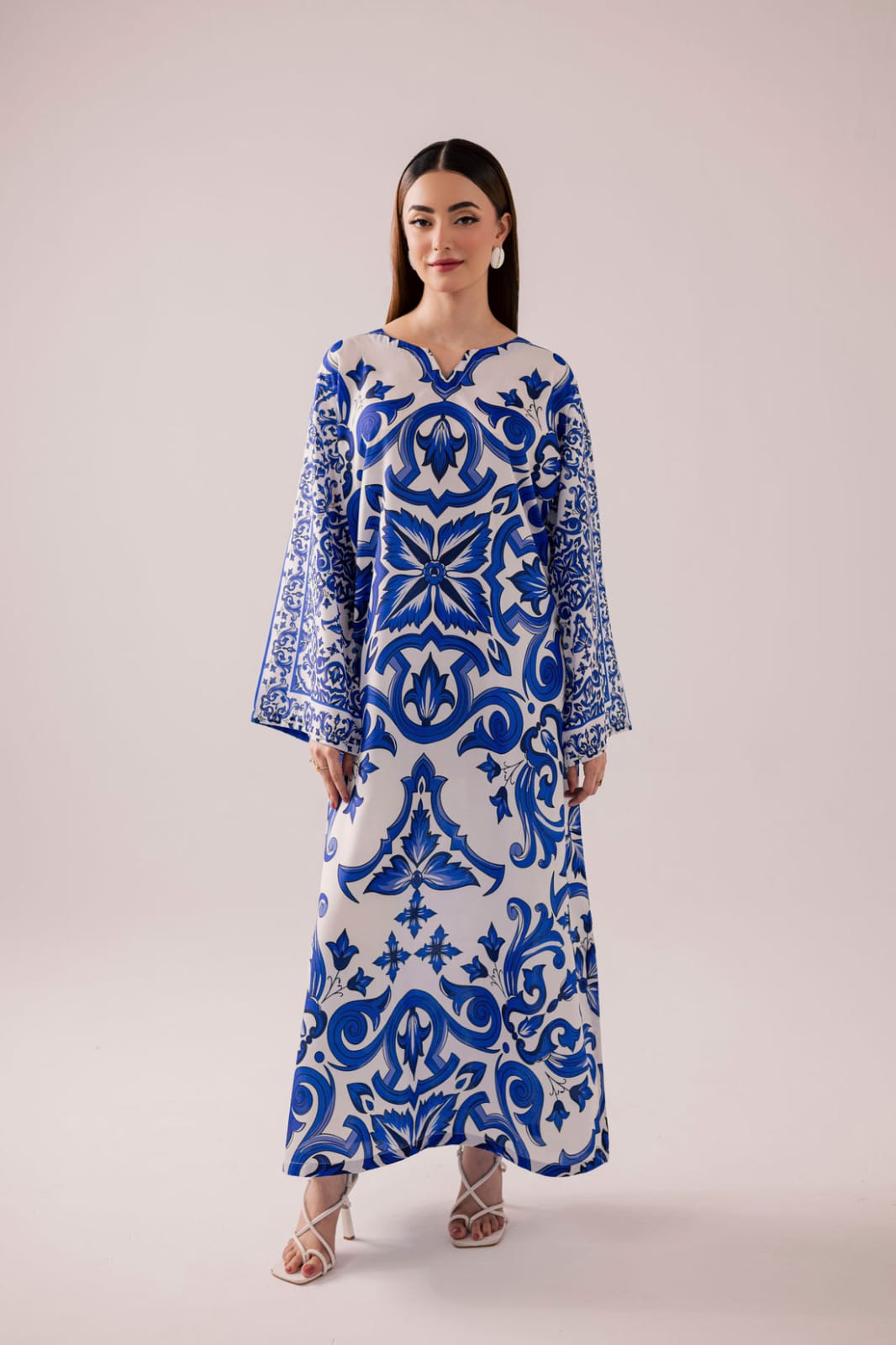 KF39 - Printed Kaftan
