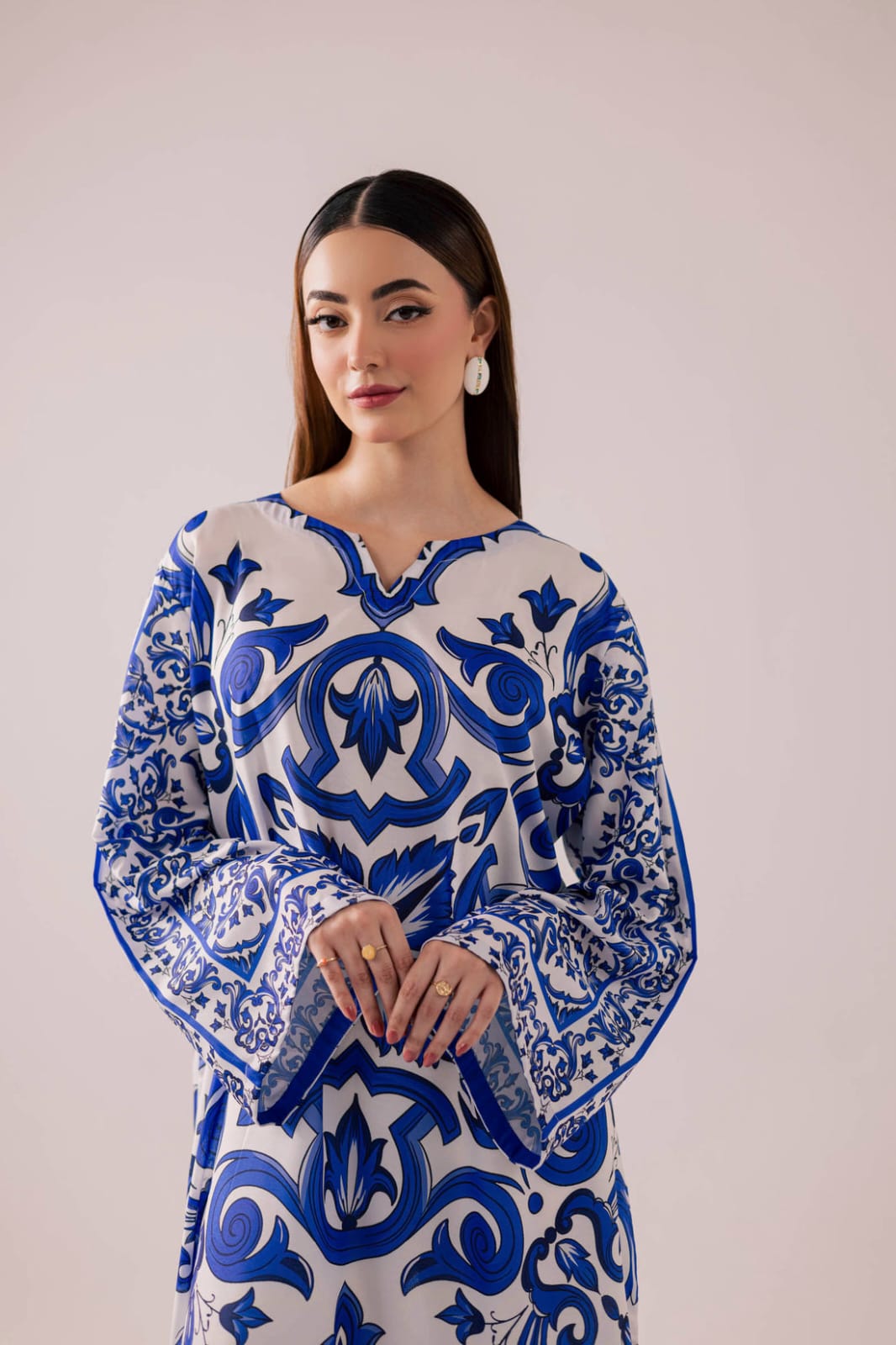 KF39 - Printed Kaftan